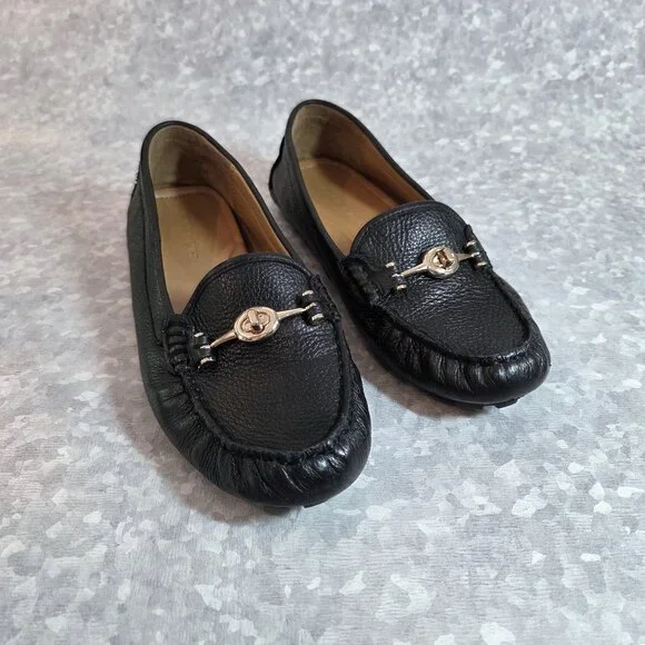 Coach Shoes Coach Arlene Turn Lock Driver Moccasins Size 85